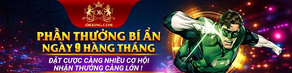 Phần thưởng bí ẩn hàng tháng okking